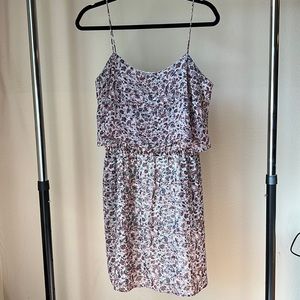 MNG Flouncy Floral Dress